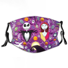 Caisi The Nightmare Before Christmas Face Maskss para adultos niños con bucles de orejas ajustables para 2021 Invierno